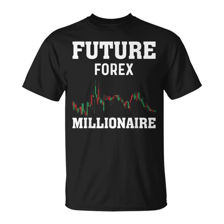 将来のfx億万長者トレーダー Tシャツ