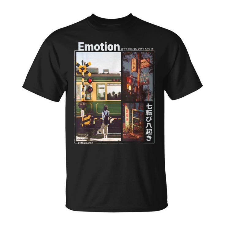 日本 電車 美学 ミニマリスト 90年代 東京 ストリートウェア Tシャツ