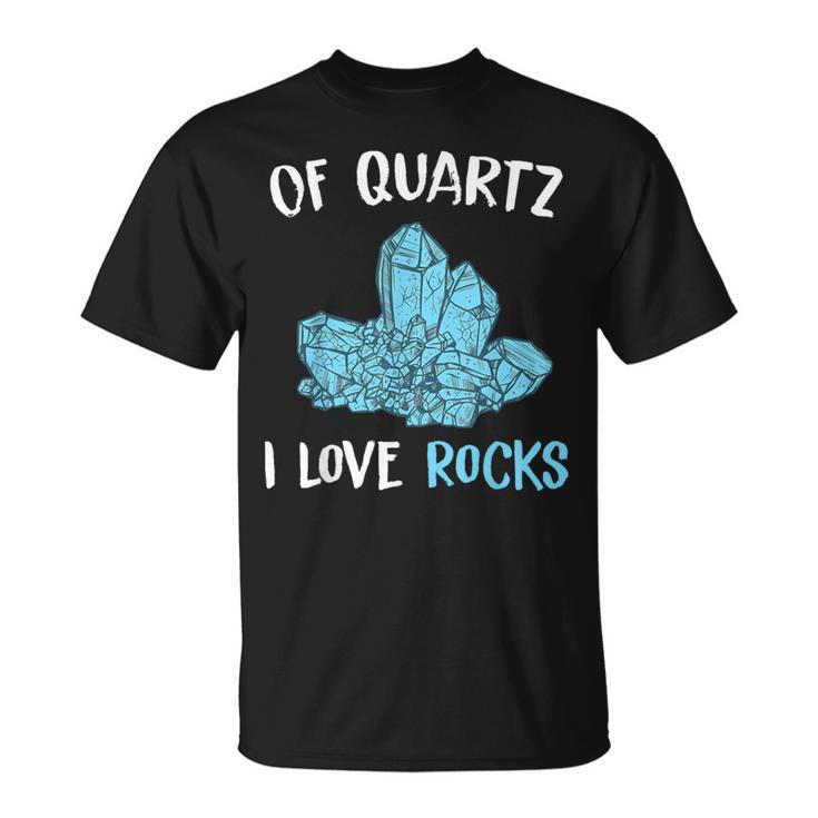 水晶鉱石コレクター 地質学者 Tシャツ