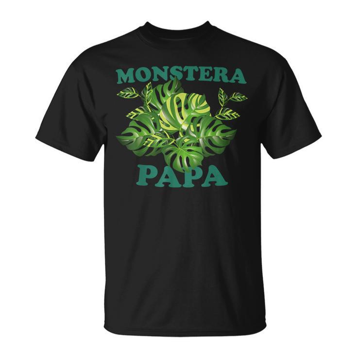 父の日に贈る「モンステラパパ Tシャツ