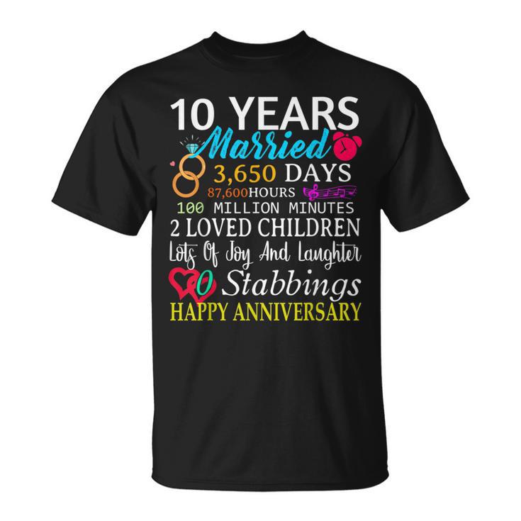 結婚10周年記念ギフト 結婚10周年 Tシャツ