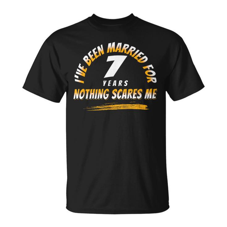 結婚7周年記念 カップル 結婚7周年記念 Tシャツ