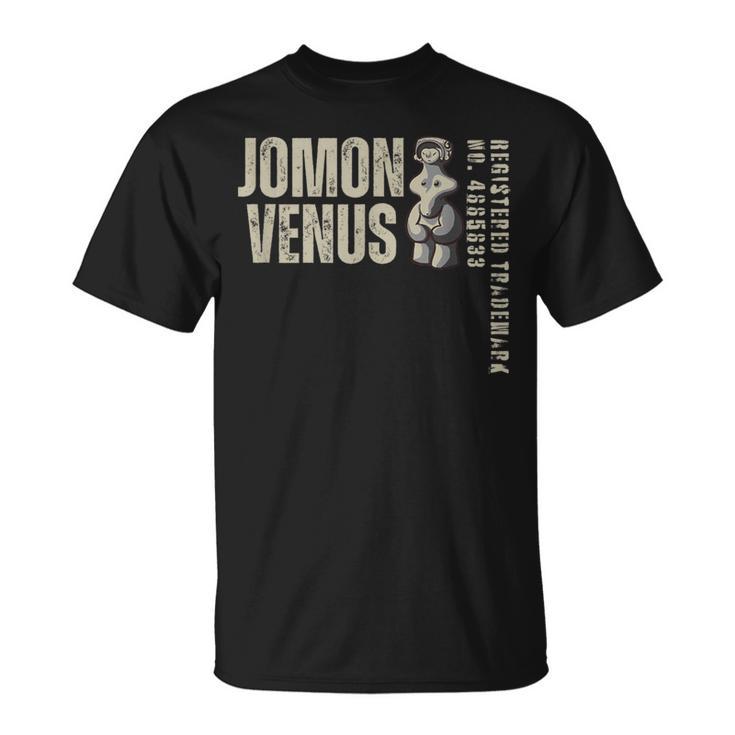 縄文のビーナス 土偶 埴輪 縄文 茅野市 尖石 国宝土偶 Tシャツ