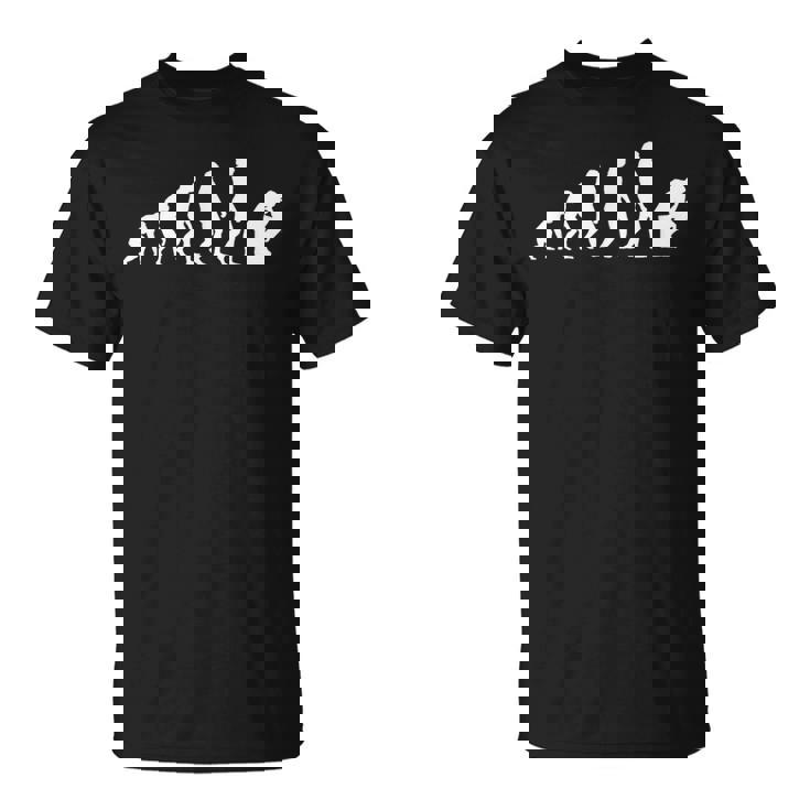 考える人 哲学の進化 Tシャツ