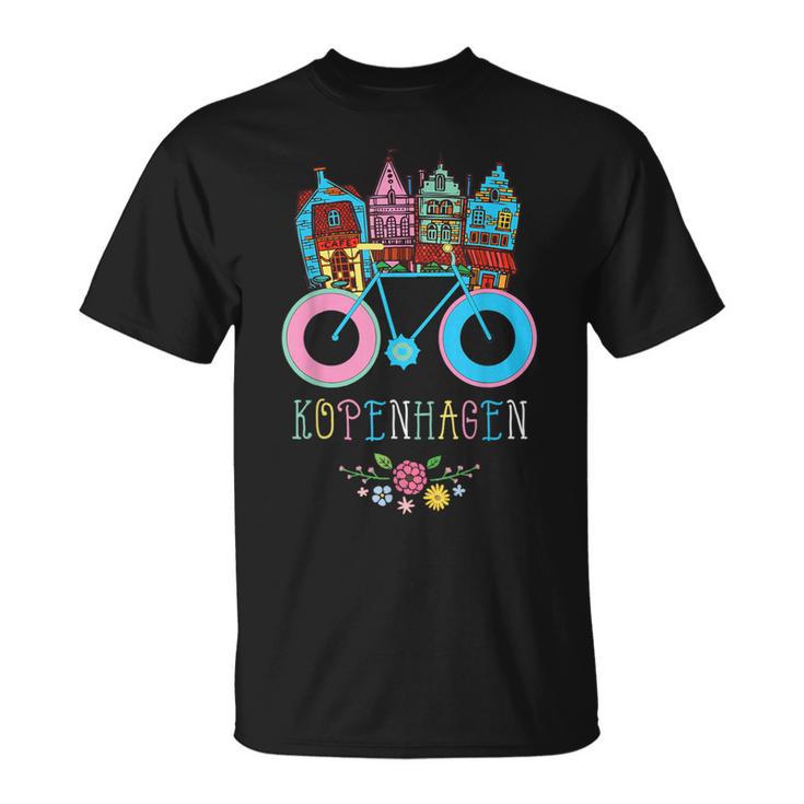 花 コペンハーゲン デンマーク デンマーク お土産 Tシャツ