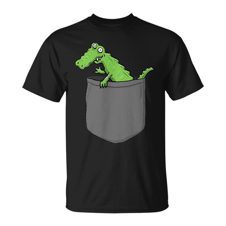 袋入りクロコダイル Tシャツ