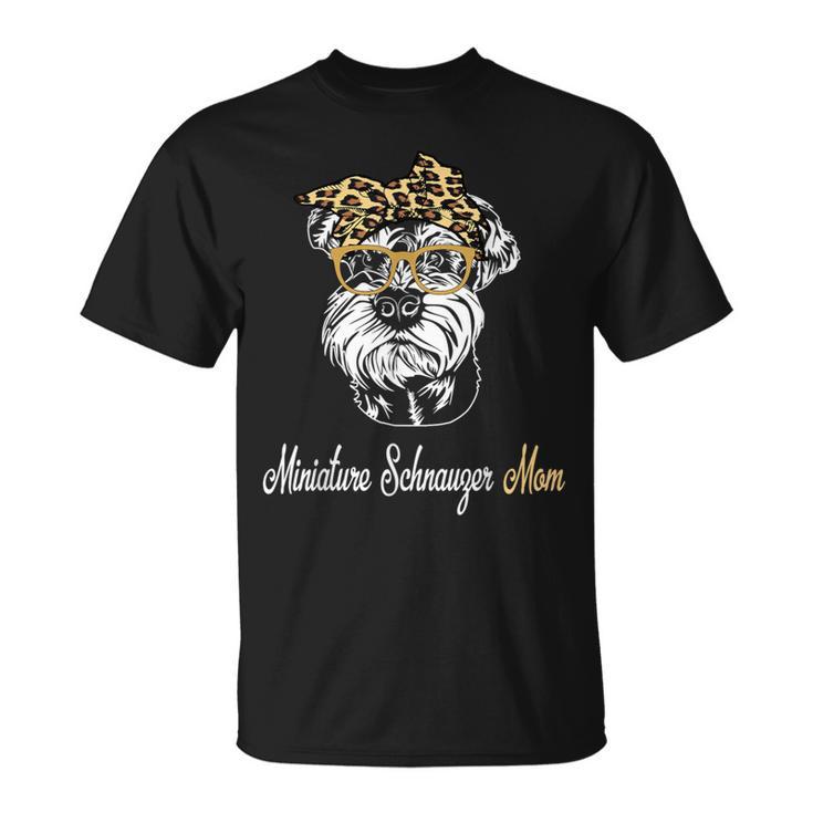 誕生日 母の日ギフト ミニチュアシュナウザー 母 Tシャツ