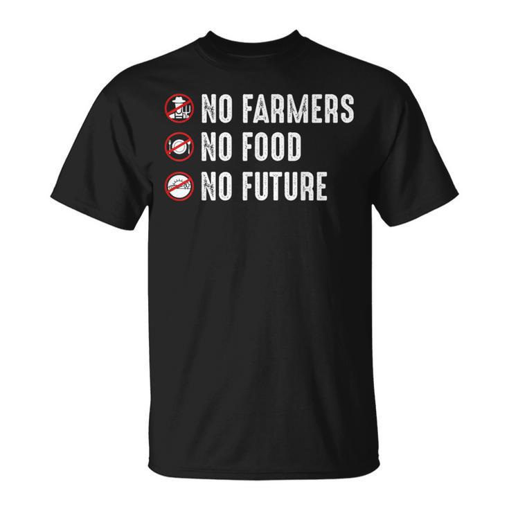 農場トラクター 農場農業 Tシャツ
