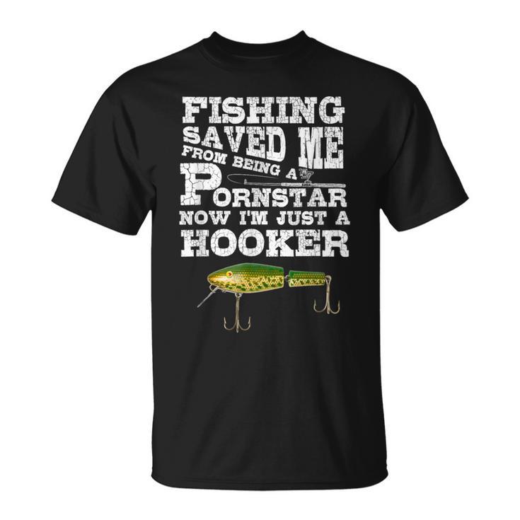 釣り用シャツ 面白いポルノスター バス ビッグフィッシュルアー Tシャツ