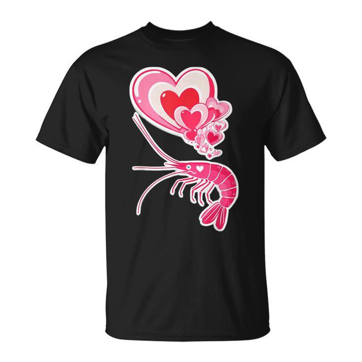 面白いエビアート メンズ レディース キッズ アジア料理 シーフード Tシャツ