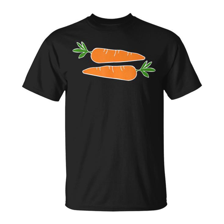 面白い人参デザイン 野菜にんじん Tシャツ