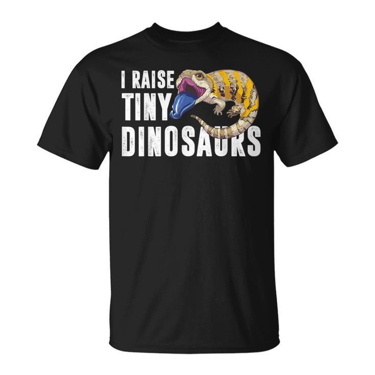 面白い青い舌のキンク I Pull Little Dinosaurs Tシャツ