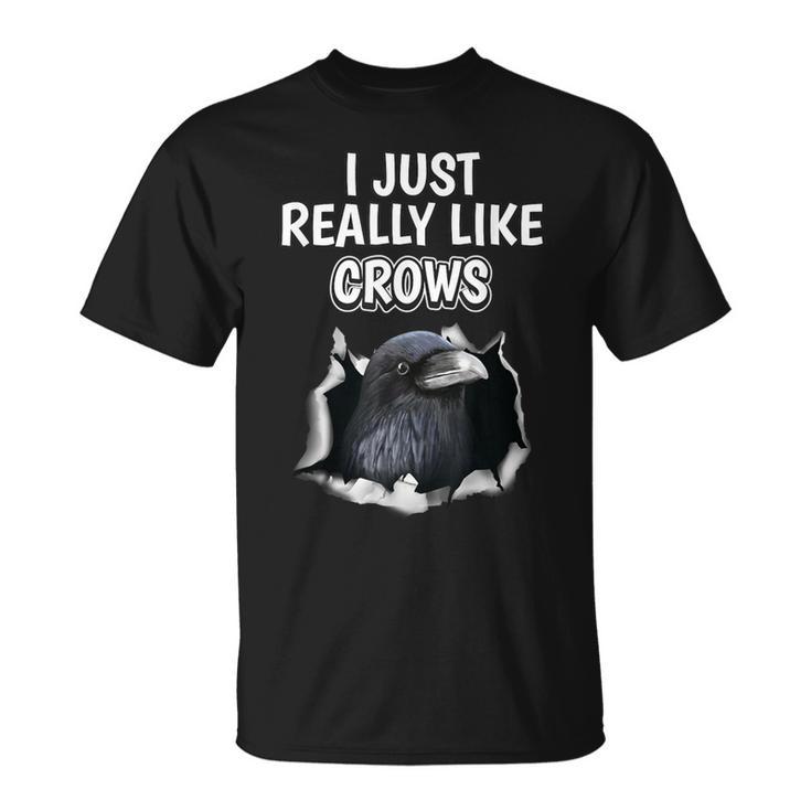 鳥の名言 カラスのような服 カラス Tシャツ