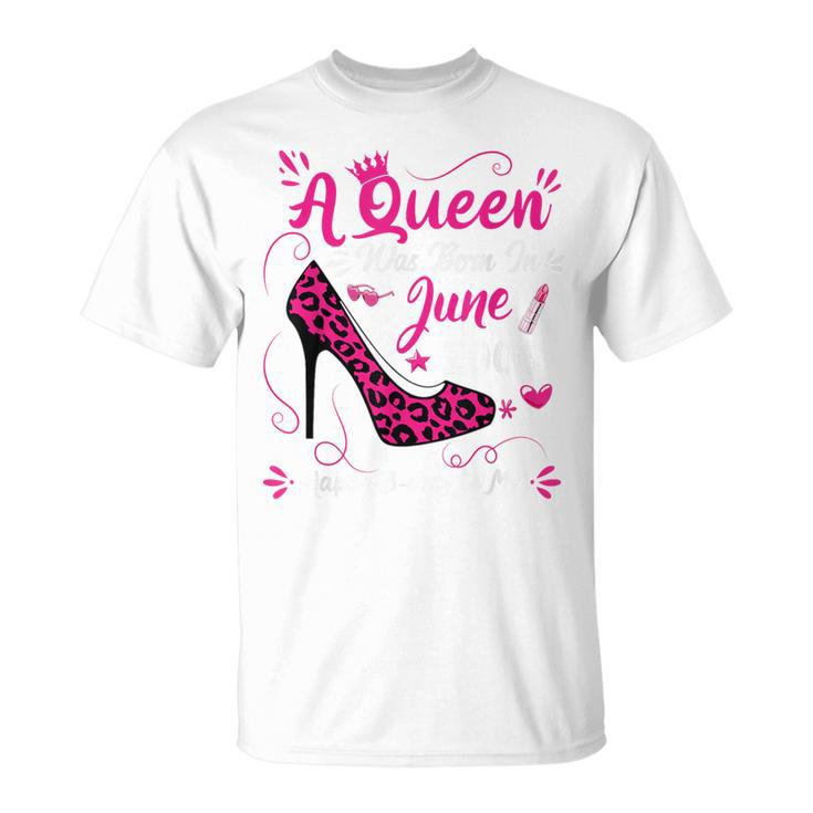 20歳の誕生日 ハイヒール A Queen Was Born In 2006 Tシャツ