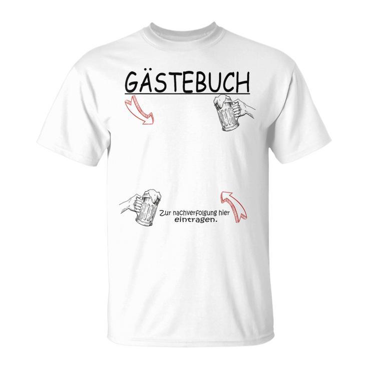 8 Birthday Guest Book Guest List 18 Years Old T-Shirt
