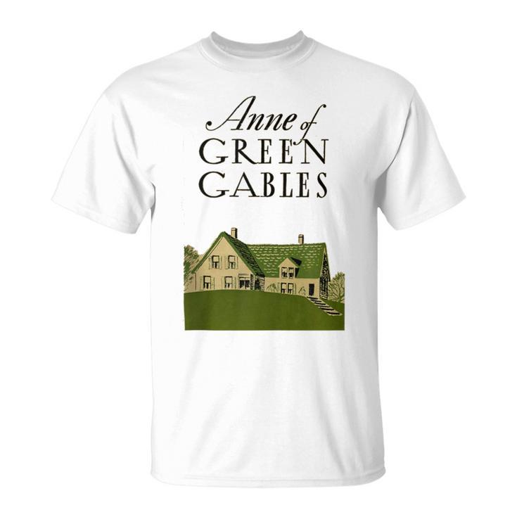 Anne Of Green Gables LM Montgomery Vintage Book Cover T-Shirt