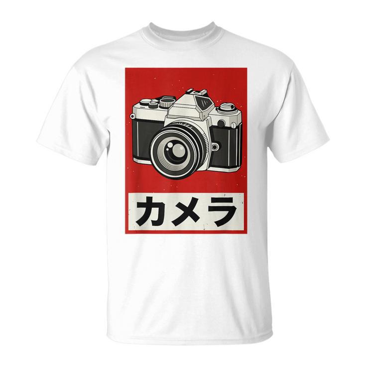 Appareil Photo Reflex Analogique Japonaisintage T-Shirt
