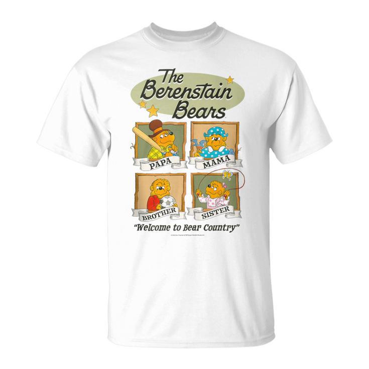 The Berenstain Bears Family Sports And Hobbies Vintage Book T-Shirt