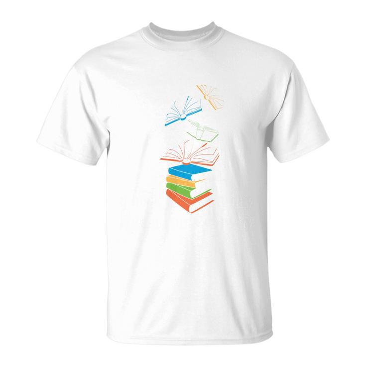 A Book A Day Keeps Reality Away Literature Reading T-Shirt