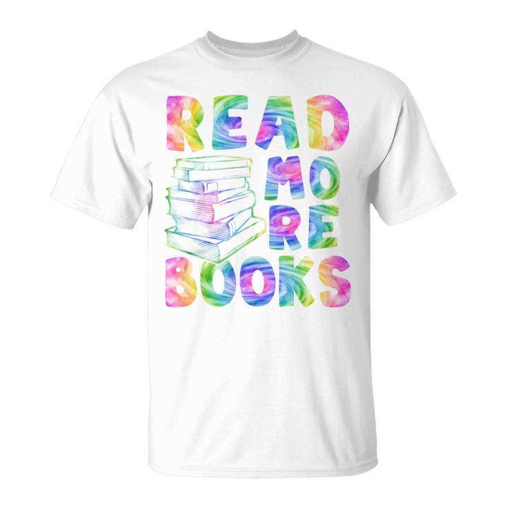 Book Reading Club Tie Dye Book Lovers Librarians T-Shirt