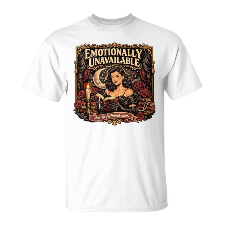 Book Reading Outfit Woman Thriller Merch Dark Romance Reader Premium Tri-Blend T-Shirt