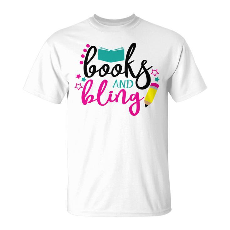 Books And Bling T-Shirt