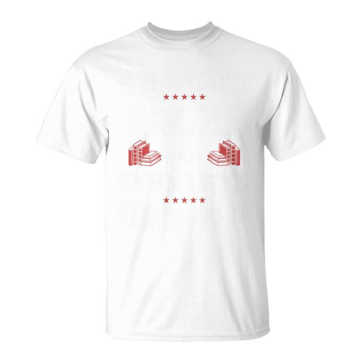 Books And Gymnastics Cute Girl's Premium T-Shirt