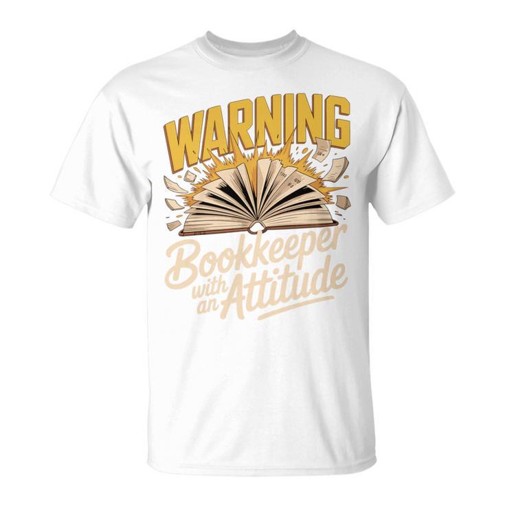 The Books Won't Balance Themselves Bookkeeper Bookkeeping T-Shirt