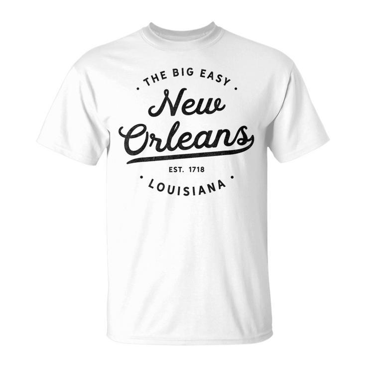 Classic Retrointage New Orleans Louisiana Usa Big Easy Tシャツ