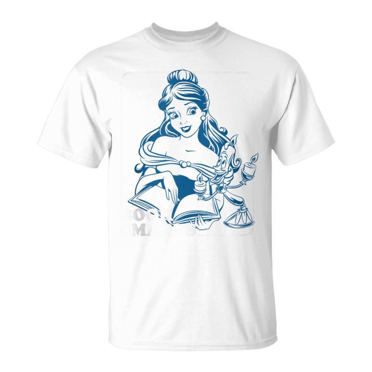 Disney Beauty And The Beast Belle Book Smarts T-Shirt