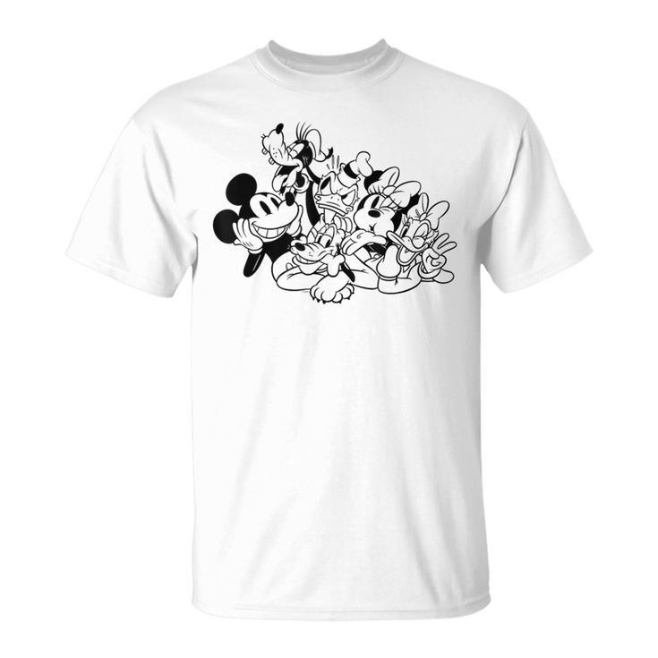Disney Mickey And Friends Coloring Book T-Shirt