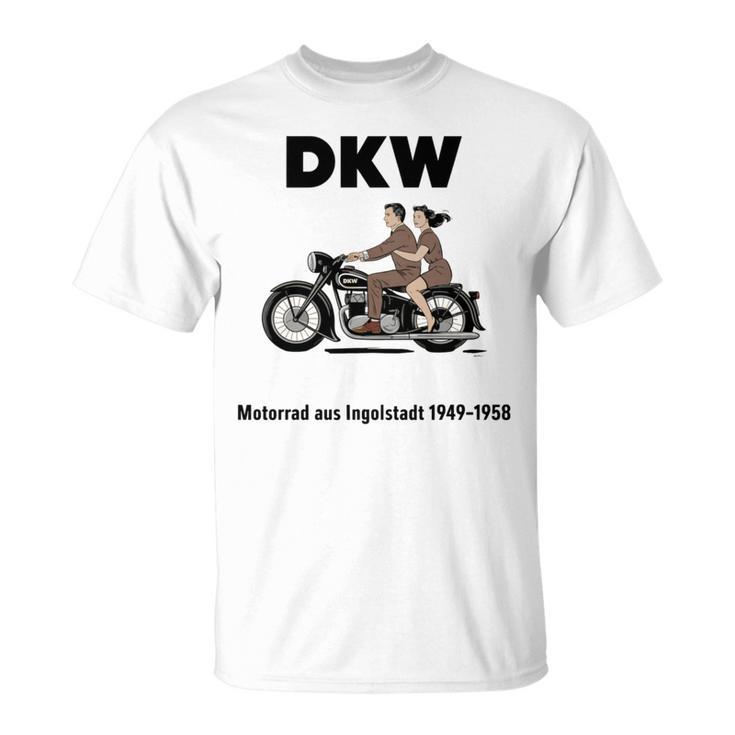 Dkw バイク 1930年代デザイン ビンテージバイク 長袖tシャツ Tシャツ