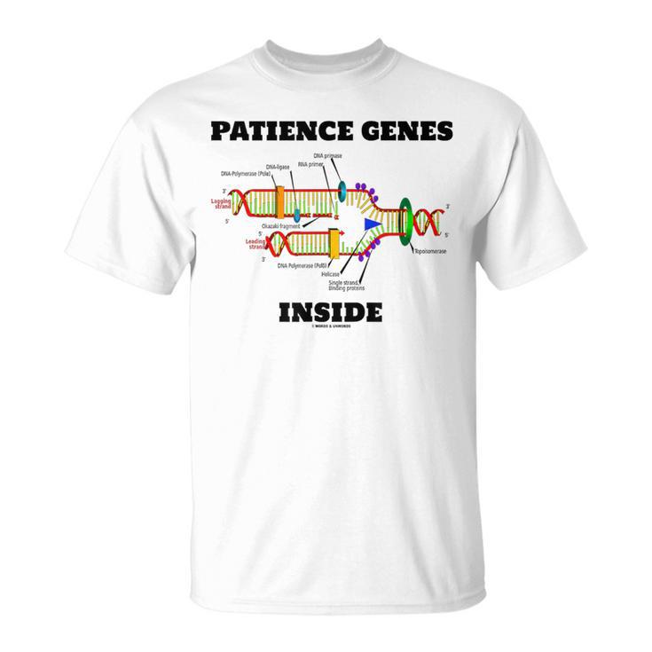 Dna複製内部の忍耐遺伝子 分子生物学 Tシャツ