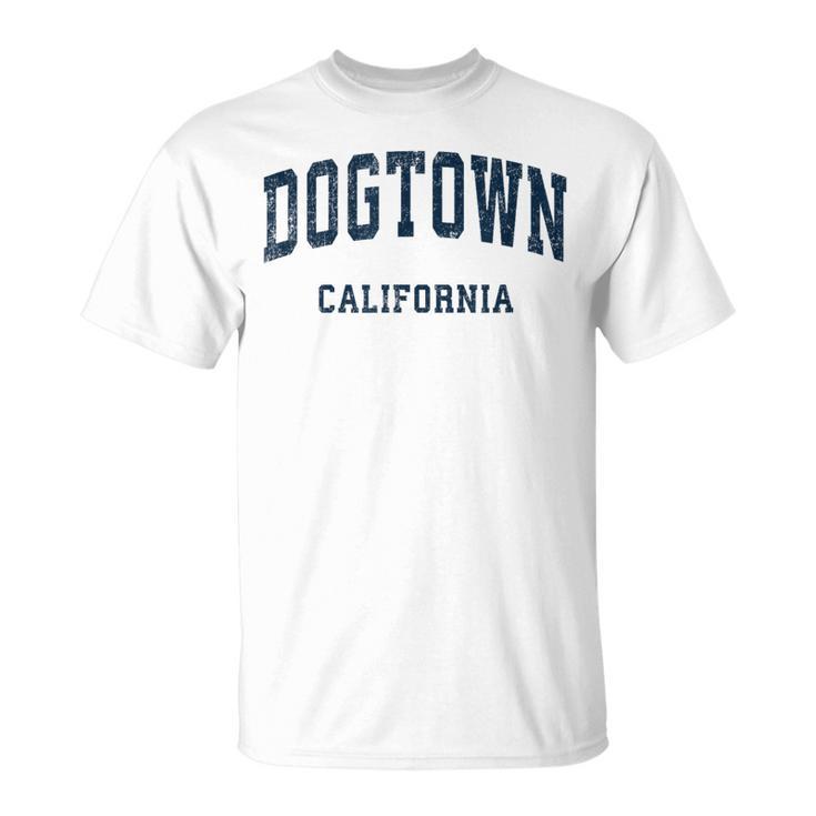 Dogtown California Ca ビンテージアスレチックスポーツデザイン Tシャツ