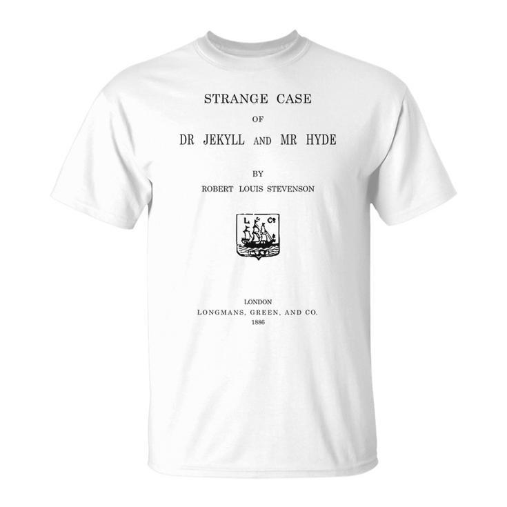 Dr Jekyll And Mr Hyde Title Page Literary Book Shirt T-Shirt