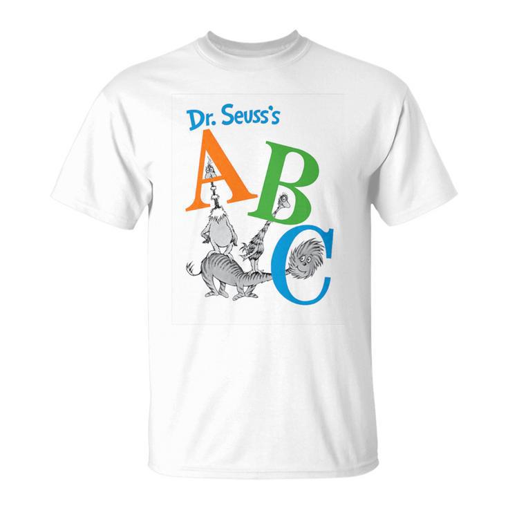Dr Seuss ABC Book Cover Premium Tri-Blend T-Shirt