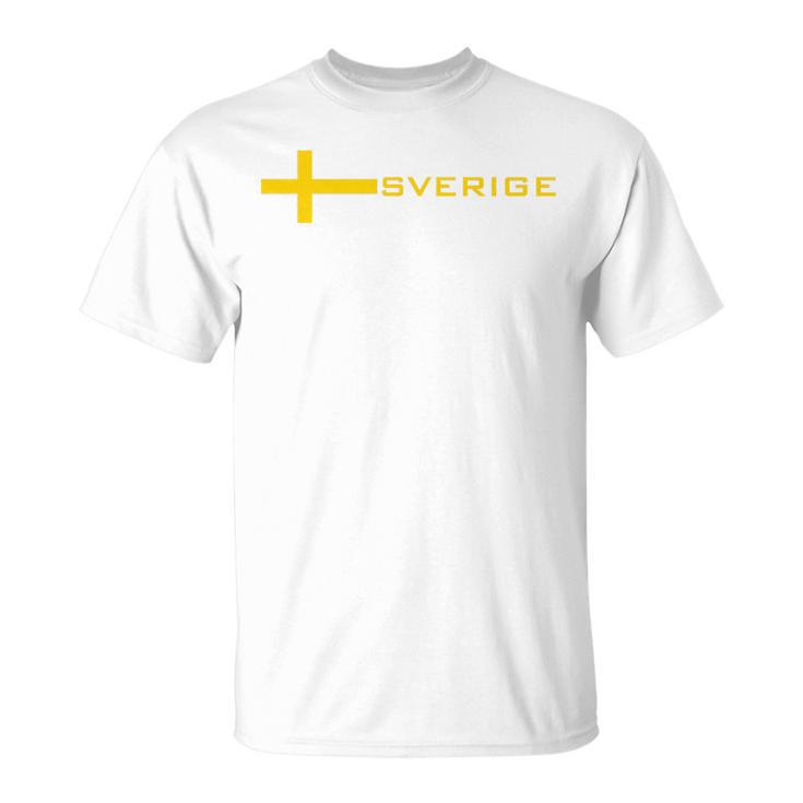 Drapeau De Lauède -Port Maillot Deport -Tyleverige T-Shirt