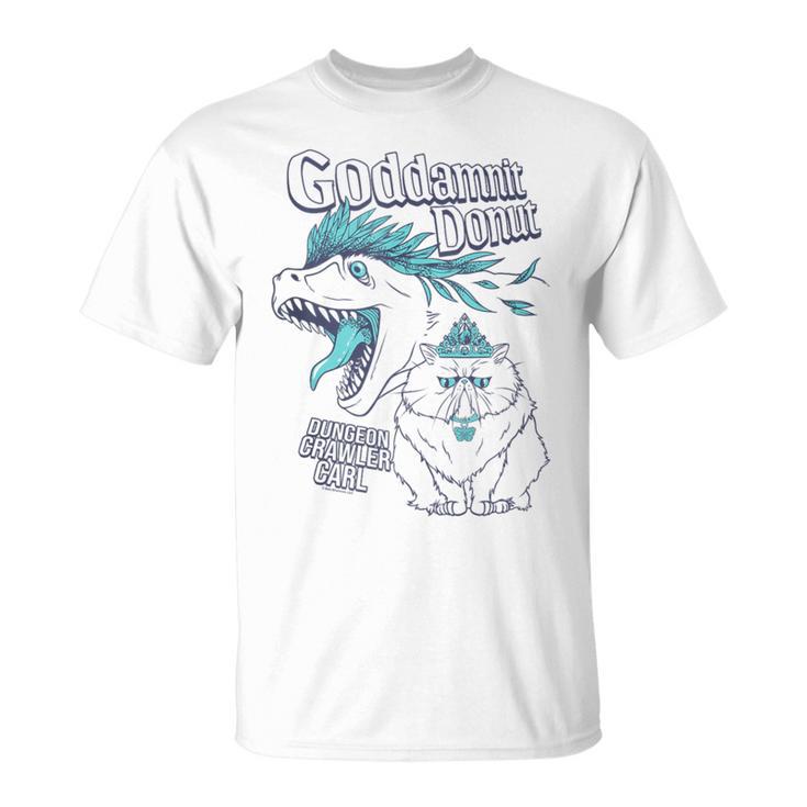 Dungeon Crawler Carl Princess Donut And Mongo Drawing Book T-Shirt