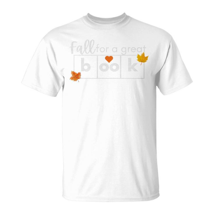 Fall For a Great Book Science Of Reading Premium Tri-Blend T-Shirt