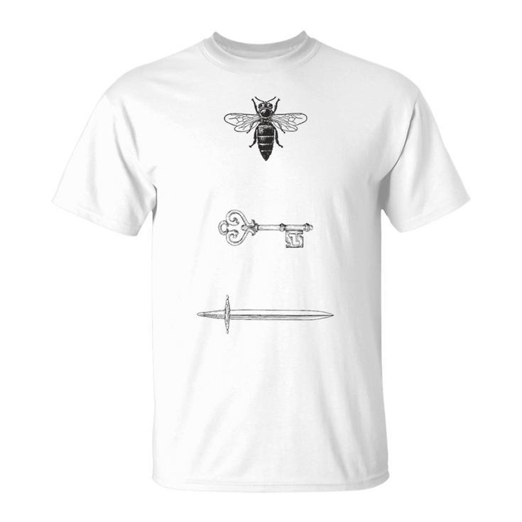 Fantasy Fiction Starless Novel Sea Bee Key Sword Book T-Shirt