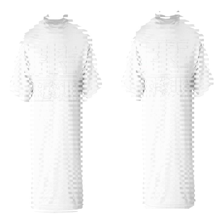 Fire Rescue 消防士ユニフォーム フローリアンクロス Tシャツ