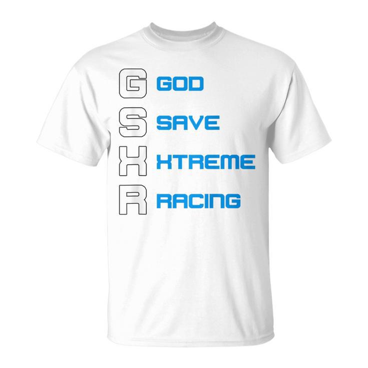 Gixxer、Evolution、Gsxr、ロードレース、オートバイ、オートバイ、バイク。 Tシャツ