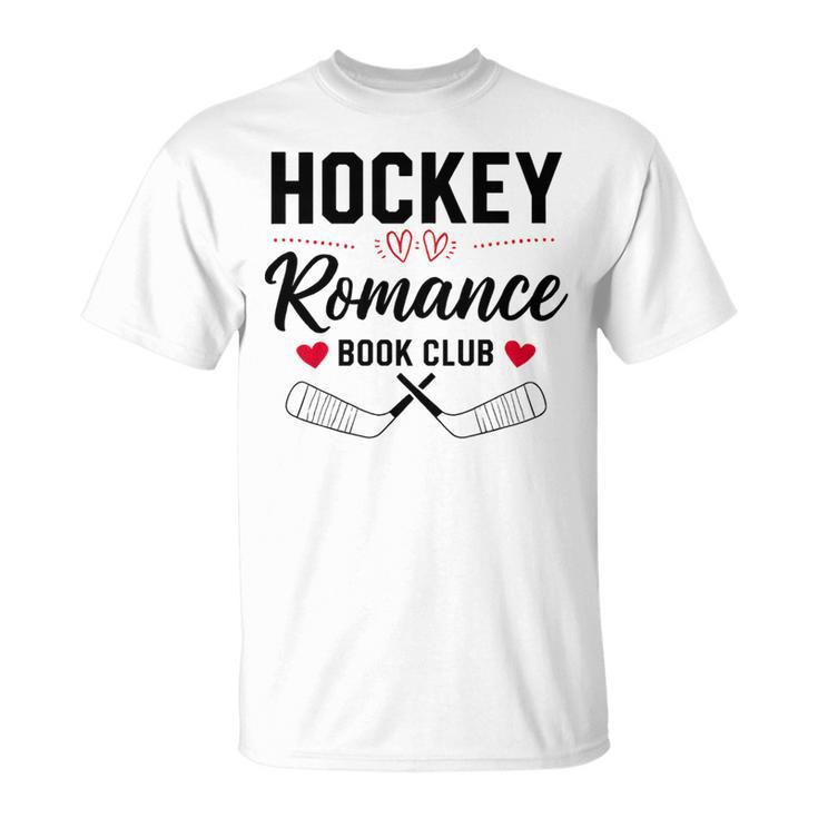 Hockey Romance Book Club Reader Sports Love Reading Premium Tri-Blend T-Shirt