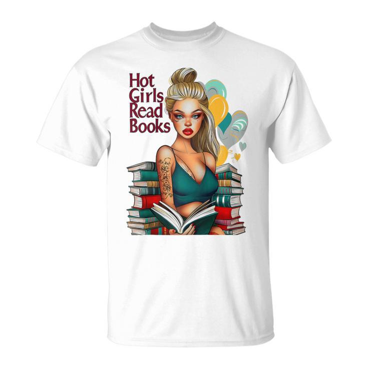 Hot Girls Read Books Spicy Bookish Girl Dark Romance Reader Raglan Baseball Tee T-Shirt Hot Girls Read Books Spicy Bookish Girl Dark Romance Reader Raglan Baseball Tee T-Shirt
