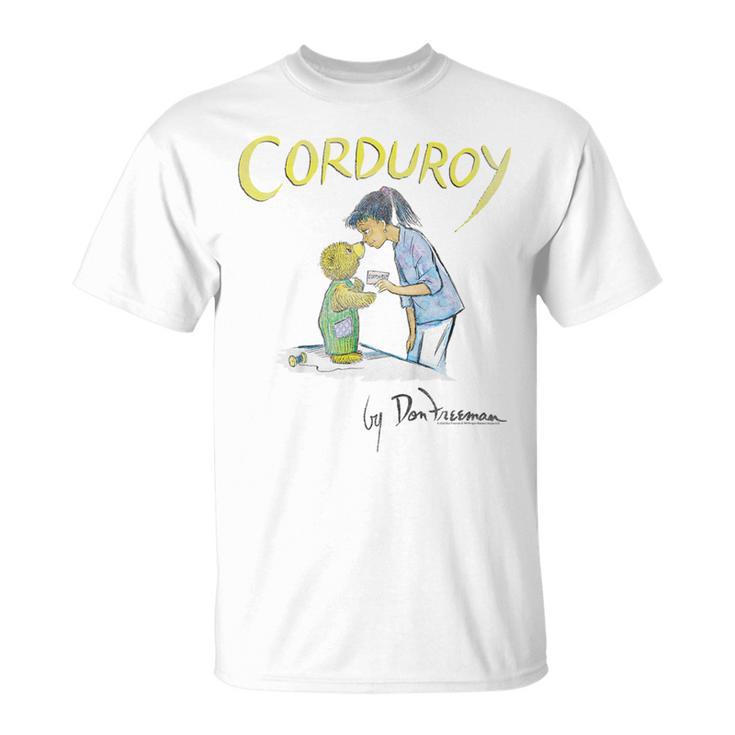 Kids Corduroy Illustrated Cover Kids Book T-Shirt