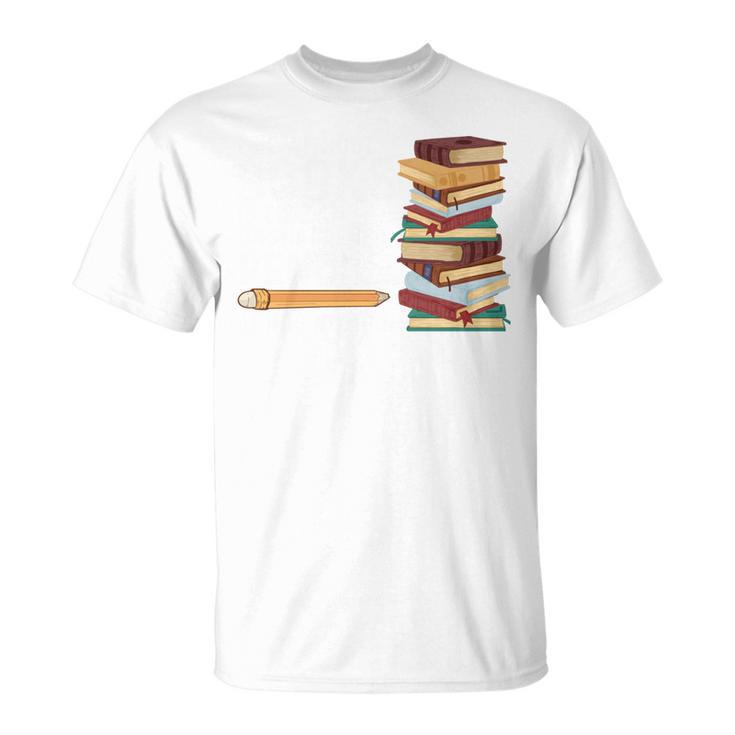 Life Without Books Is Like An Unsharpened Pencil Bookworm T-Shirt
