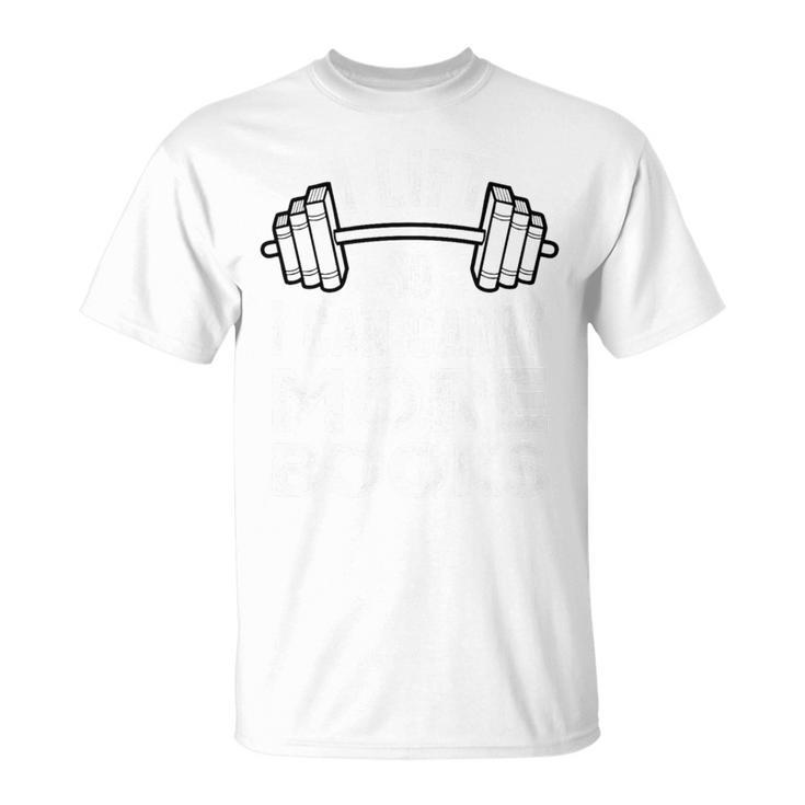 I Lift So I Can Carry More Books Premium Tri-Blend T-Shirt