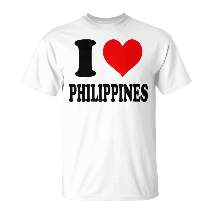 I Love Philippines フィリピン Tシャツ