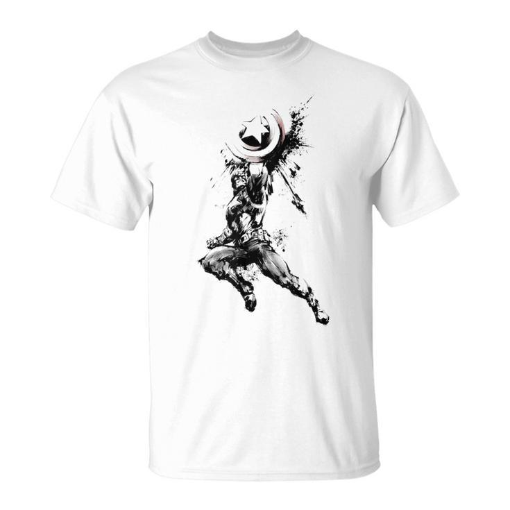 Marvel Captain America Steve Rogers Comic Book T-Shirt