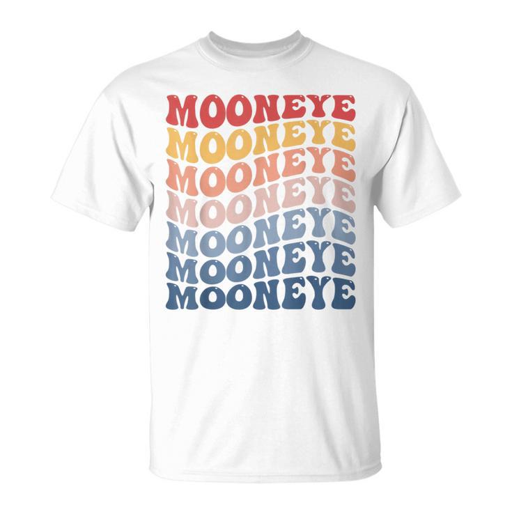 Mooneye Groovy レトロフィッシュ Tシャツ